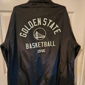 Golden State Basketball Black Varsity Jacket